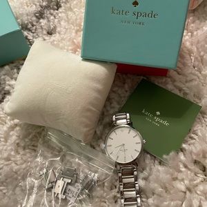 Kate Spade Gramercy Silver Watch